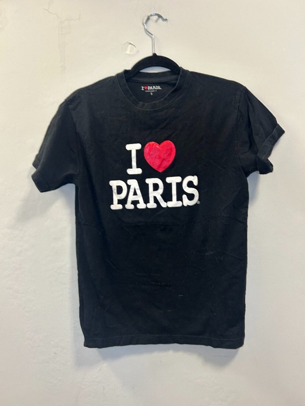 I Heart Paris T Shirt Size S